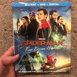 NWT Spider Man: Far From Home DVD/Blu-Ray/Digital Combo Pack
